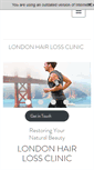 Mobile Screenshot of londonhairlossclinic.com